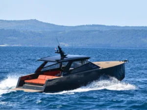 Colnago 45 cruising on the Adriatic Sea near Split